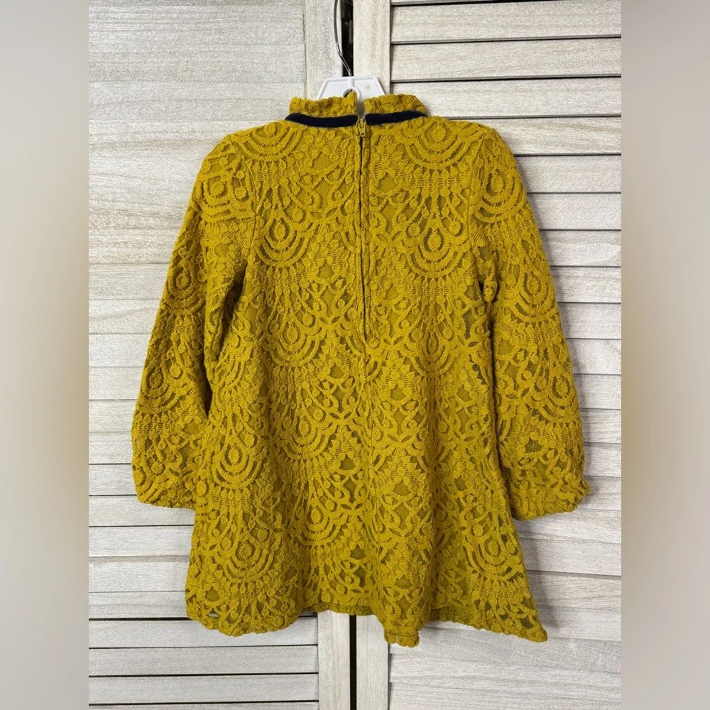 OshKosh B’Gosh Mustard Lace Dress. Size 5t. Great Condition. HTF